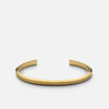 北京仓｜Skultuna-Icon-磨砂金色 窄款 手镯（男女同款）［瑞典设计师］ 商品缩略图1