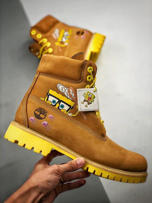 男鞋timberland x spongebob海绵宝宝