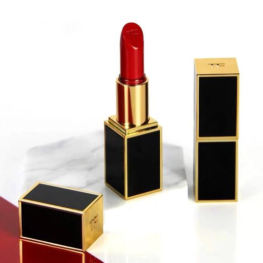 Tomford汤姆福特 tf口红唇膏黑管16#15#80#/黑细管24#27#50#51# 保湿上色持斯嘉丽红3g 商品图2