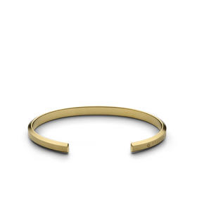 北京仓｜Skultuna-Icon-磨砂金色 窄款 手镯（男女同款）［瑞典设计师］