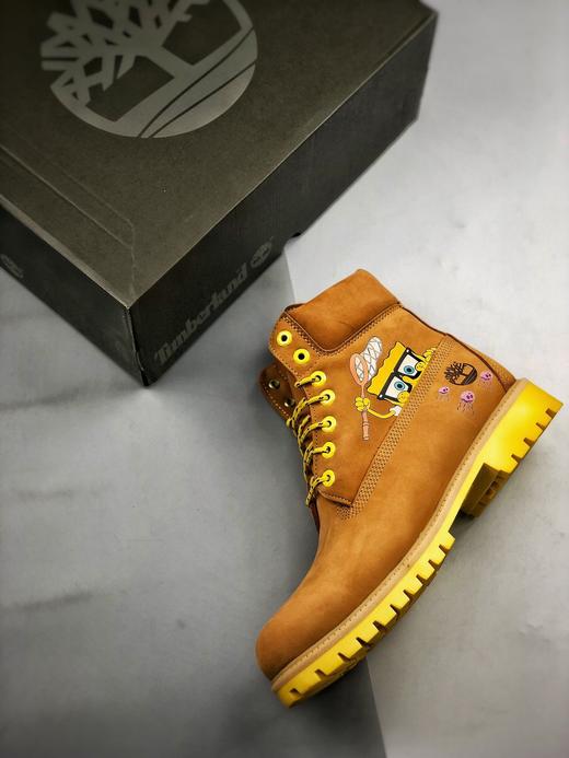男鞋timberland x spongebob海绵宝宝