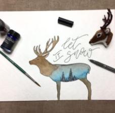 上手圣诞艺术绘画礼包 商品图3