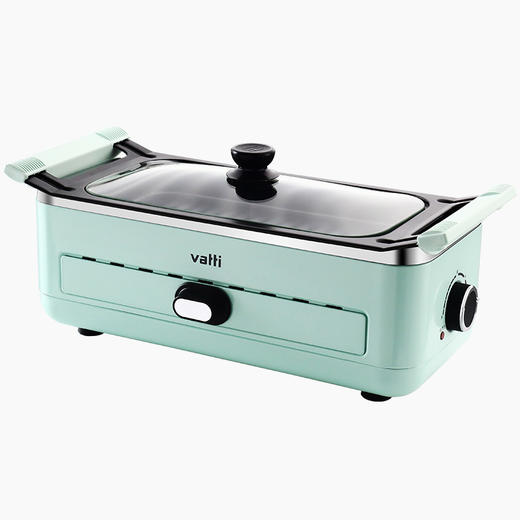 【团购】华帝多功能电烤炉,操作简单还易清洗,烤串,烤鸡翅,烤鸡腿