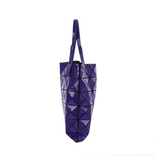 a  issey miyake 三宅一生 lucent 经典款紫色中号几何包