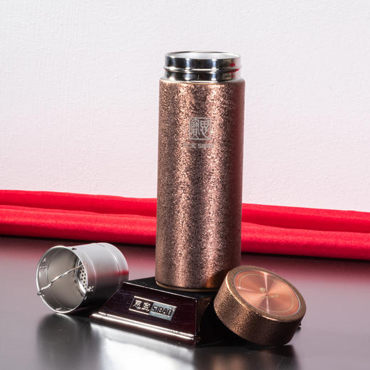 思宝宁静致远1号/2号纳米能量杯商务办公礼盒装真空保温杯 商品图2