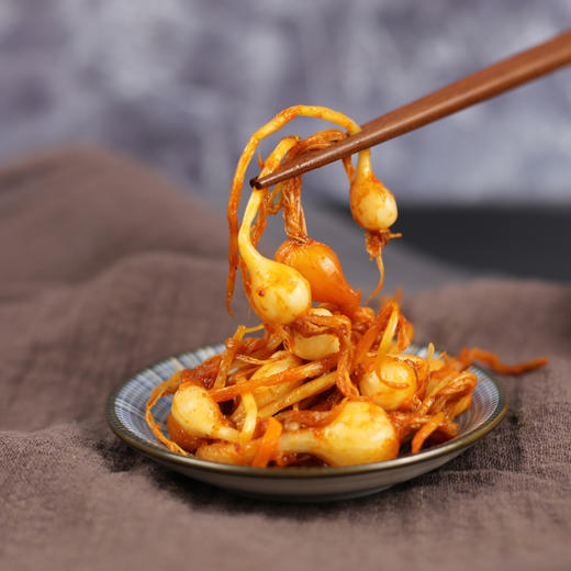 辣拌野生小根蒜