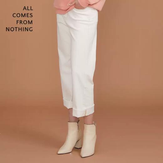 boyfriend直筒牛仔裤 商品图3