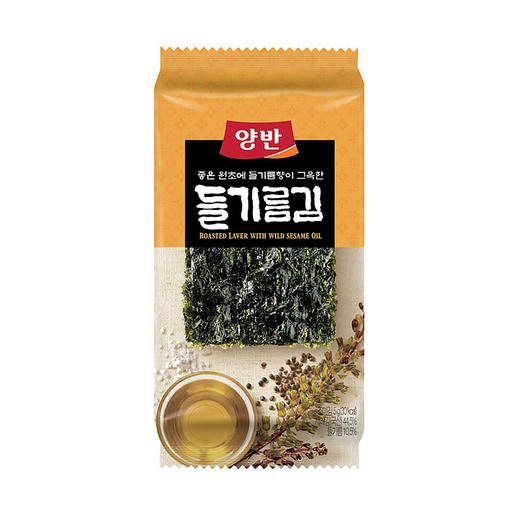 양반 참기름김5g*9 商品图1