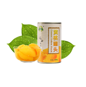 正宗砀山黄桃罐头