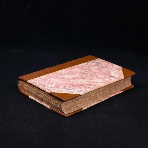 罕见1694年巨开本 博纳西纳《欧拉全集》 真皮精装