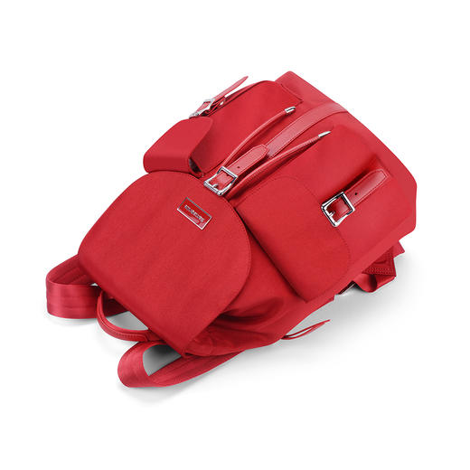 TQ0*40001新秀丽双肩包-红色 商品图1