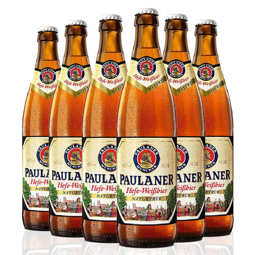 德国柏龙普拉纳小麦啤酒500ml/1瓶/6瓶/20瓶整箱 商品图1