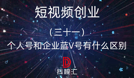 31.个人号和企业蓝V号有什么区别 商品图0