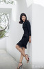 AtelierMissLu / Hera-黑色袖口下摆流苏装饰连身裙 商品缩略图10