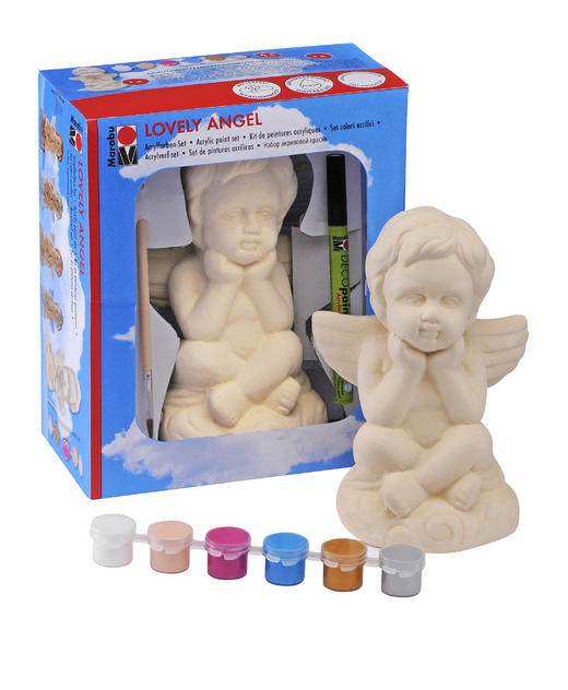 【德国玛莱宝】亚克力涂鸦—可爱天使 商品图0