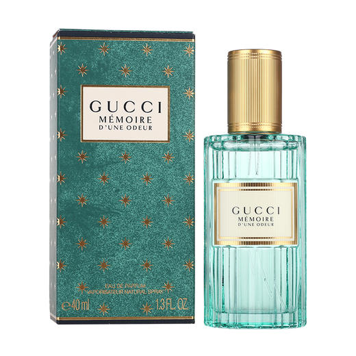 Gucci古驰香水 MEMOIRE气味记忆40ml 复古绿瓶 商品图0