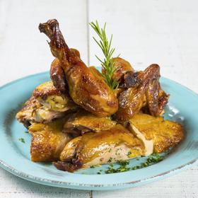 香料烤鸡（全只） Roast Free-Range Chicken With Summer Hrebs
