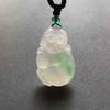 冰种阳绿厚庄翡翠猴儿 商品缩略图6
