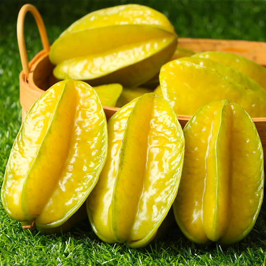 【顺丰包邮】龙门台湾大杨桃 5斤装 果园直摘 脆嫩多汁 水分十足