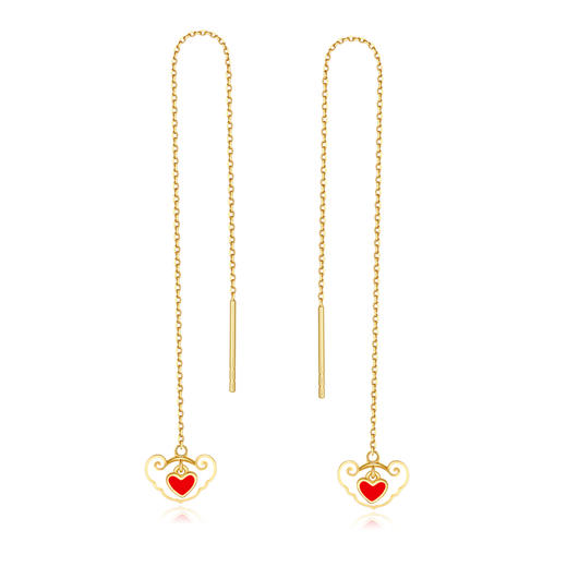 小如意珐琅耳线 商品图4