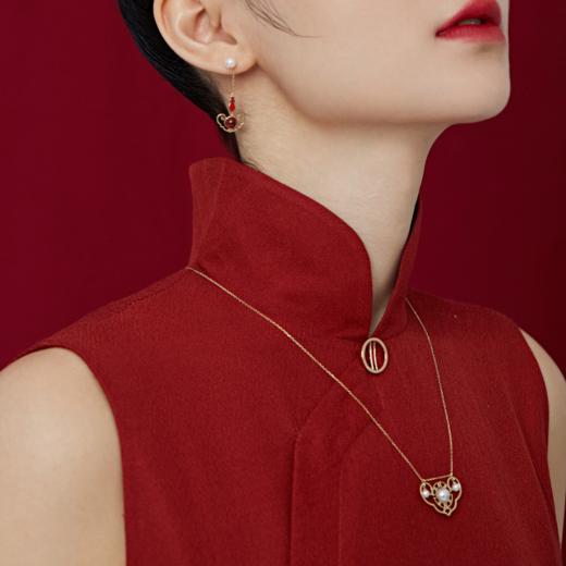 大平安如意锁项链 商品图1