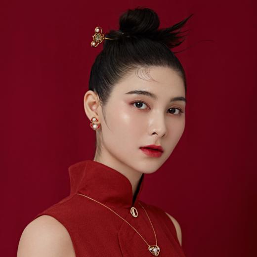 称心如意两戴珐琅耳坠 商品图1