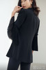 AtelierMissLu / Marin-黑色喇叭袖拼接西装外套 商品缩略图14