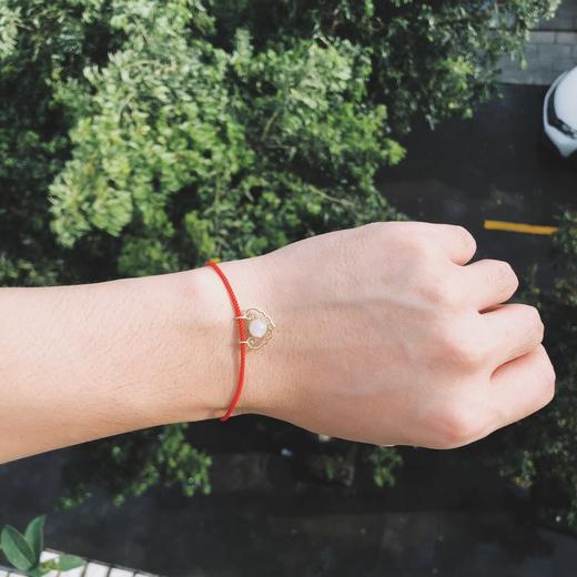 平安如意锁红绳 商品图3