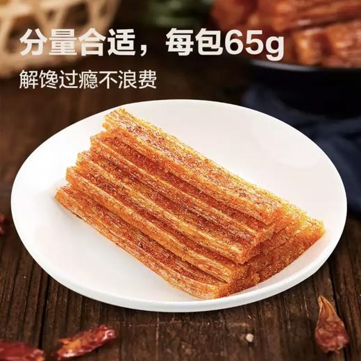【卫龙】大面筋 65g | 香辣够劲·甜中带辣 | 经典辣条·国民零食 | 开袋即食·追剧零食·加班解馋·8090后童年味道 商品图3