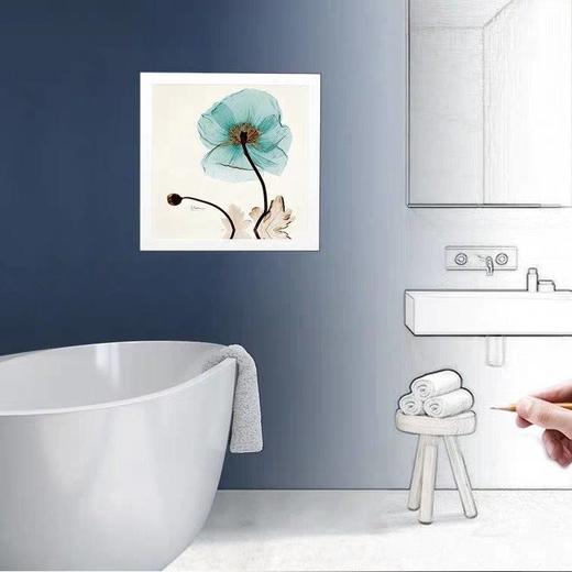 浴室壁画折叠储物柜墙壁置物架衣服收纳柜免打孔卫生间壁挂式同款