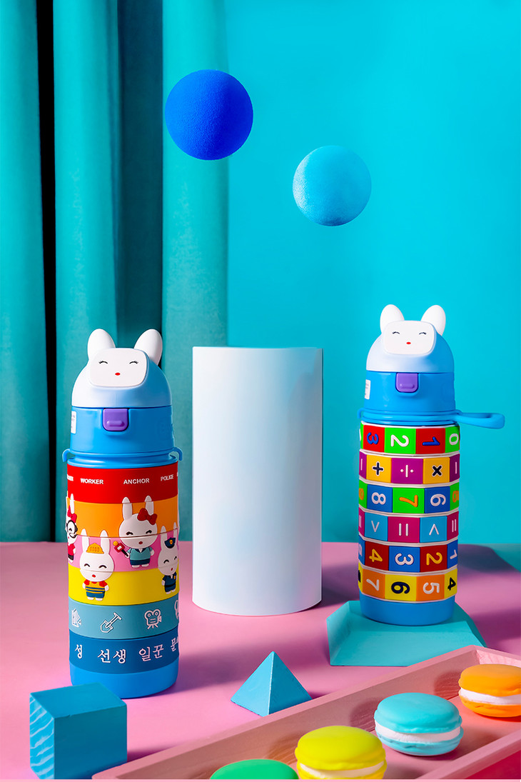 班尼兔智趣儿童保温杯