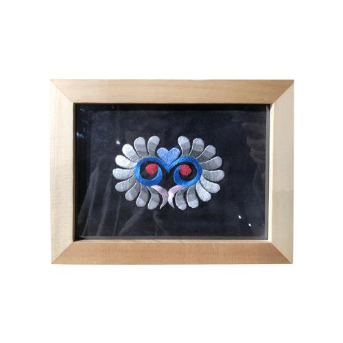 深山集市 平绣刺梨花小画框 商品图0