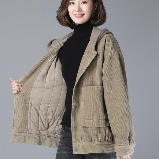 2019冬季新款加厚外套女百搭宽松短款休闲棉服夹克ch666