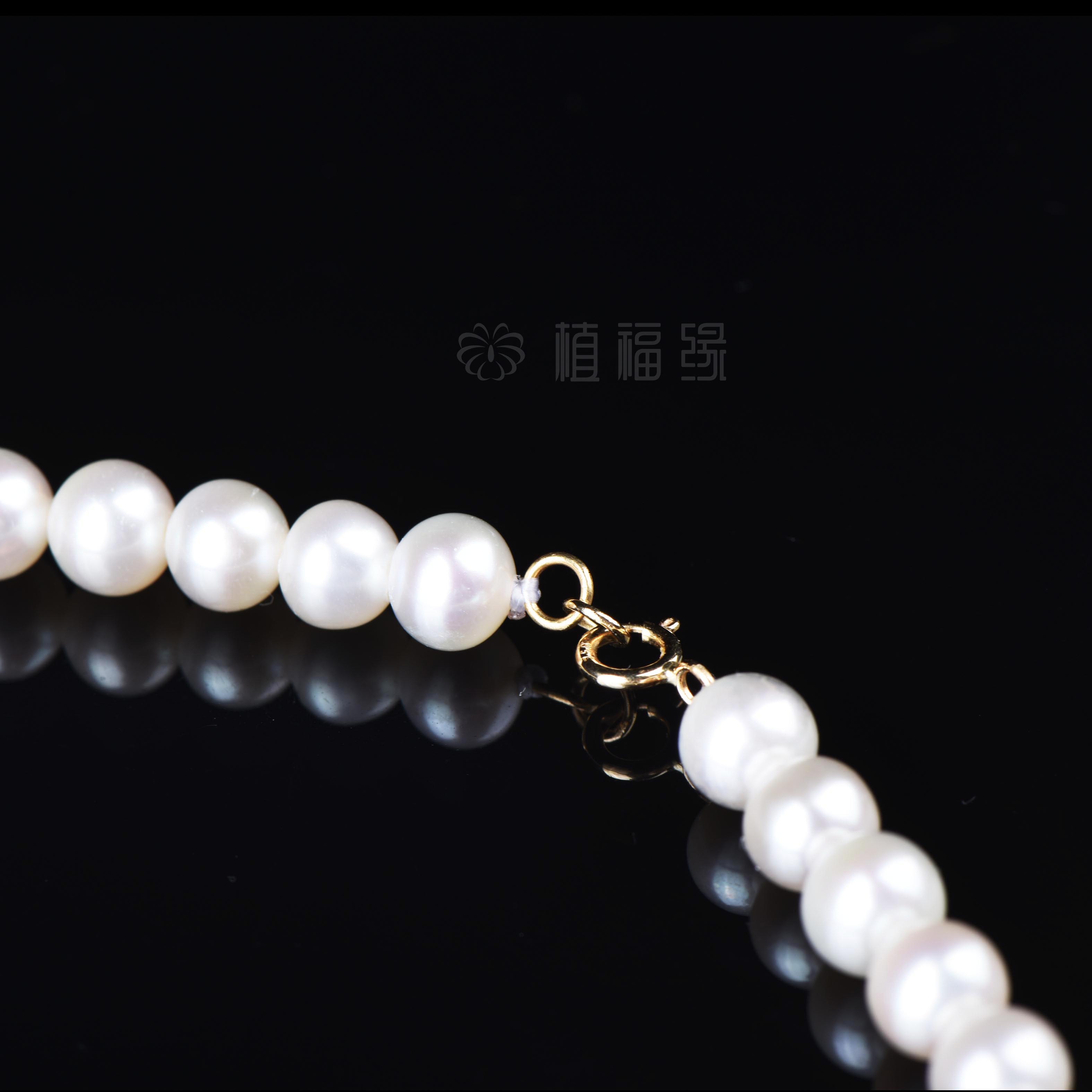 【财源广进】白玉福到眼前珍珠链-gy1906073