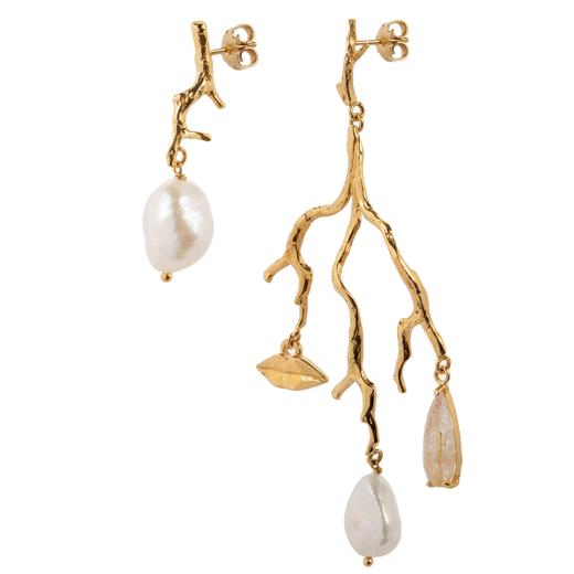 北京仓｜Wouters & Hendrix-Mixed-耳环（不对称）［比利时设计师］ 商品图2