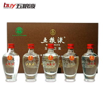 五粮液·五粮之旅·岁月流香 50度 50mLx5*1套 商品图0