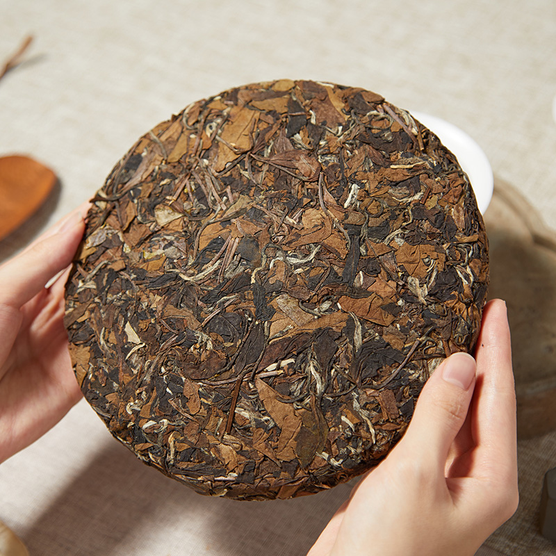 鼎茗荟丨安然 福鼎白茶 贡眉饼 2016年 350g