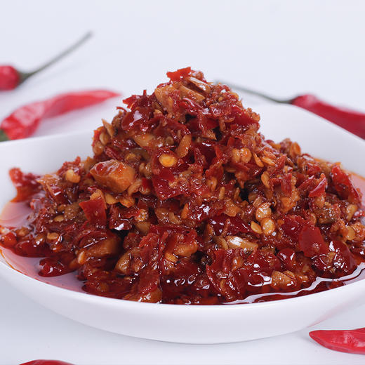 好有缘干鲜香辣剁椒辣椒酱6级辣度 275g