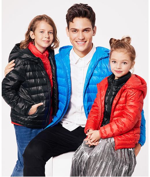 QZ22（亲子装）全家的羽绒服，一课学两款亲子羽绒服，爸爸妈妈孩子！ 商品图0