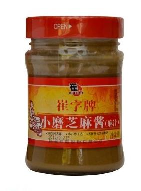 崔字牌小磨芝麻酱（麻汁）200克（仅供济南市区） 商品图0
