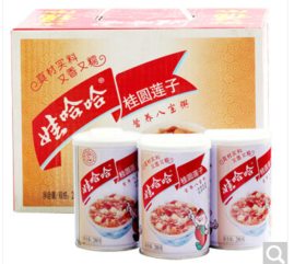 娃哈哈桂圆莲子八宝粥360克*12（仅供济南市区）