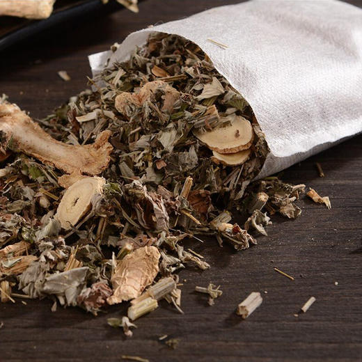 己已巳 艾叶艾草老姜草本泡脚中药包足浴包去湿气助睡眠 400g/盒