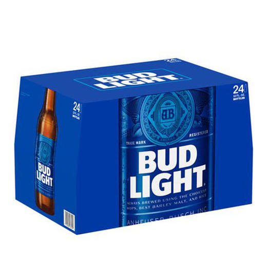 英国(蓝威)百威啤酒整箱300ml/1瓶/6瓶/24瓶整箱 商品图1