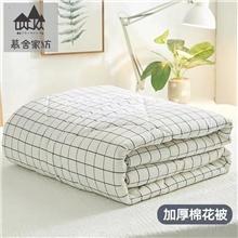 橙可爱全棉水洗棉棉花被19017 1.5x2.0m（每批花色样式不同 随机发）  商品图0