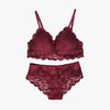 米马杂货  花开 解太岁 大红蕾丝内衣套装 生肖属鼠、兔、马、羊的同学常备哦 商品缩略图4