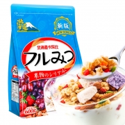 北海道卡乐比 水果谷物麦片酸奶味 600g
