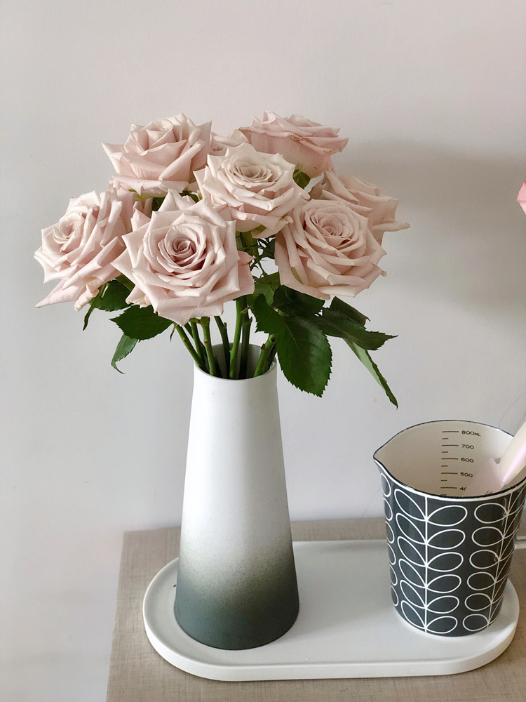 进口花材特惠|重奶油玫瑰花,10支 商品图1