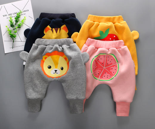 TG12加绒大屁屁裤，超级可爱暖和呐 商品图0