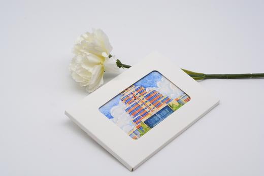 手绘8张明信片套装 商品图0