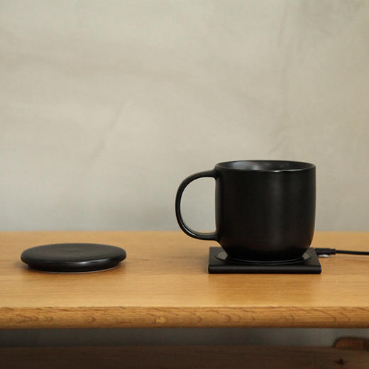 vh盈无线充保温杯55度智能恒温垫创意保温杯咖啡加热杯充电热水杯